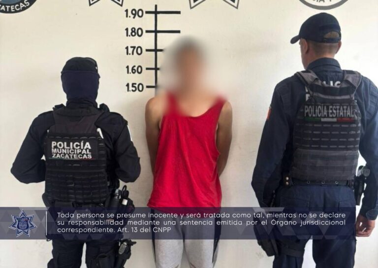 Detienen a presunto narcomenudista en Gavilanes