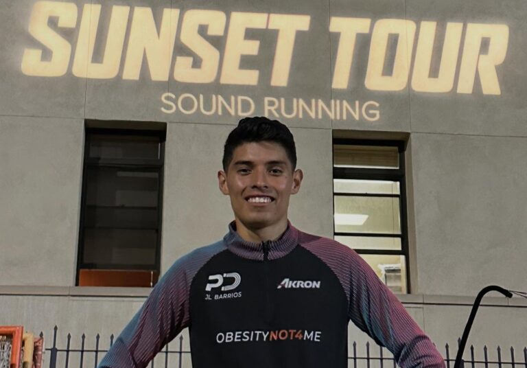 Diego García rompe record personal