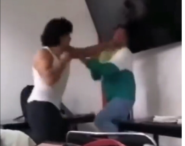 Golpea estudiante a maestro de universidad