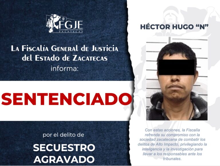 Le dan 33 años de cárcel por secuestro agravado