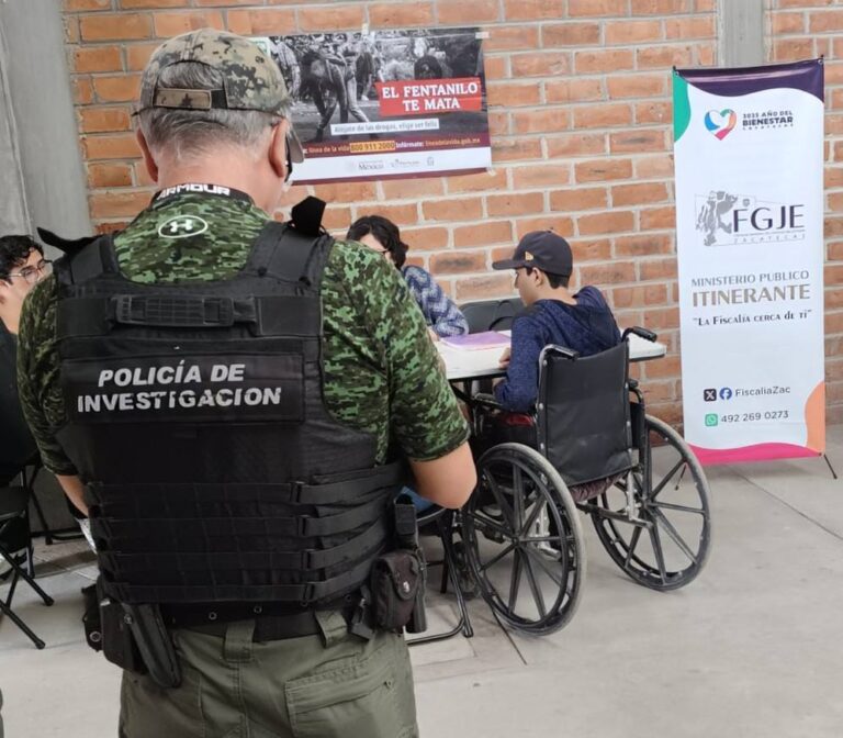Llega Ministerio Público Itinerante a Pardillo Tercero