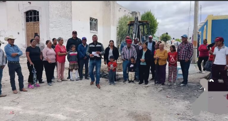 Renuevan drenaje obsoleto en Villa de Cos
