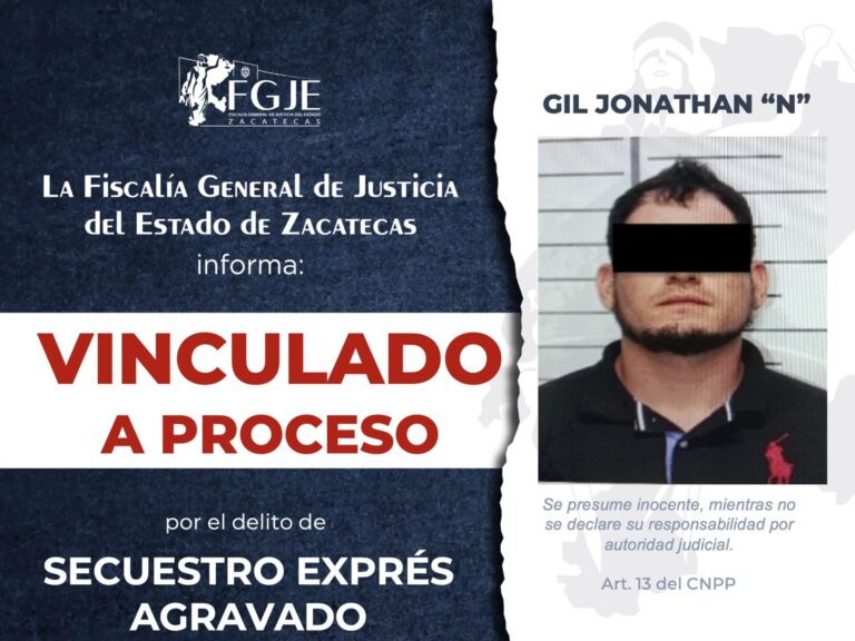 Vinculan a proceso Gil «N» por secuestro exprés agravado