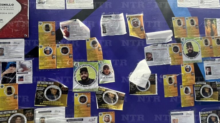 Quitan fichas de desaparecidos en la feria
