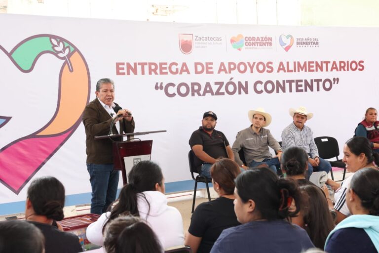 Continúa la entrega de apoyos con «Corazón Contento»