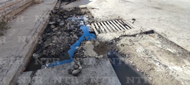 Baches afectan seis colonias en Guadalupe