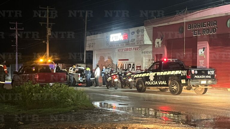 Accidente deja a cuatro lesionados