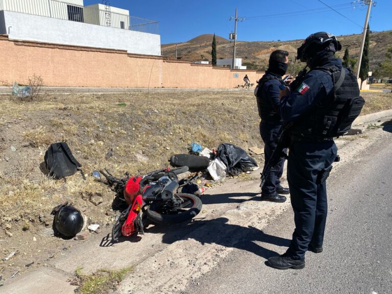 Aumentan 70% los accidentes en motocicleta