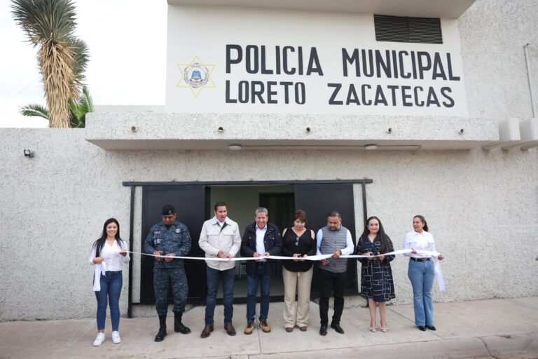 Inauguran Casa de Seguridad Pública Municipal de Loreto