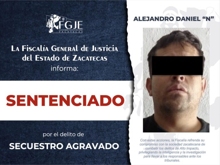 Dan 140 años de prisión por secuestro agravado