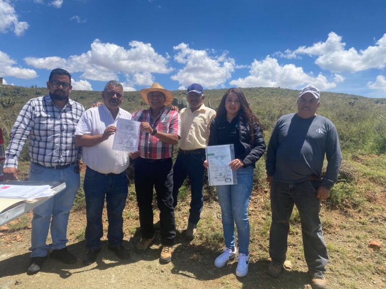 Ejidatarios donan predio para abrir un pozo en Pánuco