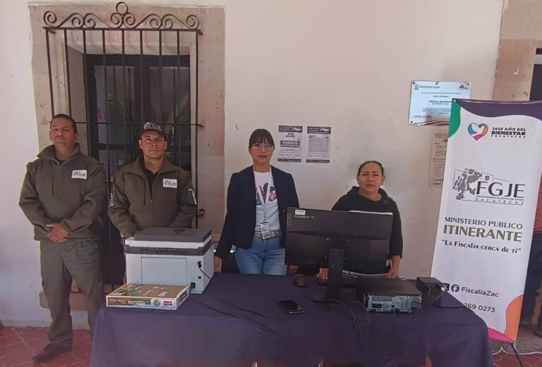 Instalan módulo del Ministerio Público en Pánuco