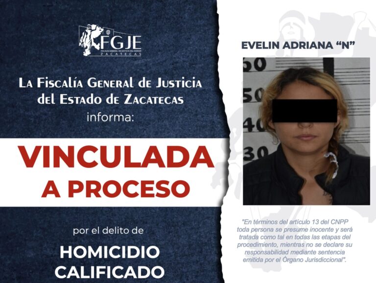 La vinculan por el homicidio de dos personas