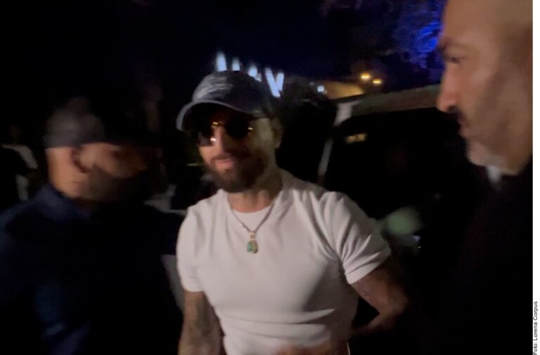 Maluma se va de antro tras concierto en Monterrey