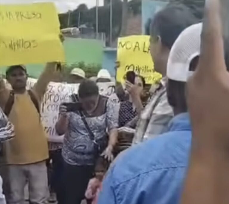 Protestan contra el proyecto presa Milpillas