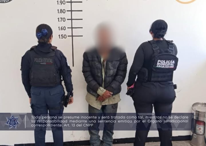Lo detienen en Colinas del Padre por agredir a policías