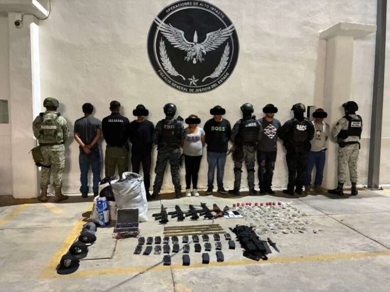 Detienen a seis generadores de violencia en Ojocaliente