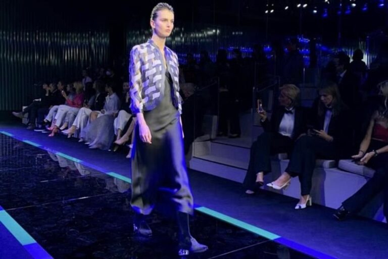 ¿Cómo era presenciar un desfile de Armani?