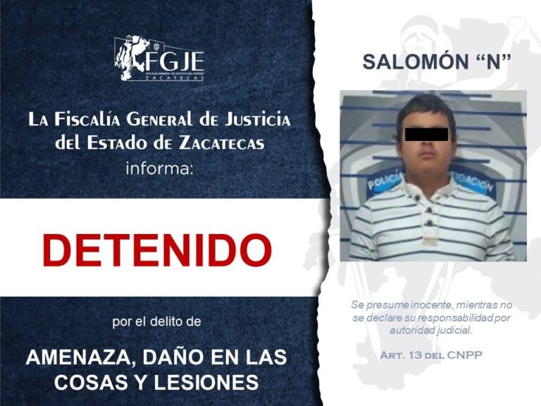 Cumplimenta FGJE órdenes de aprehensión