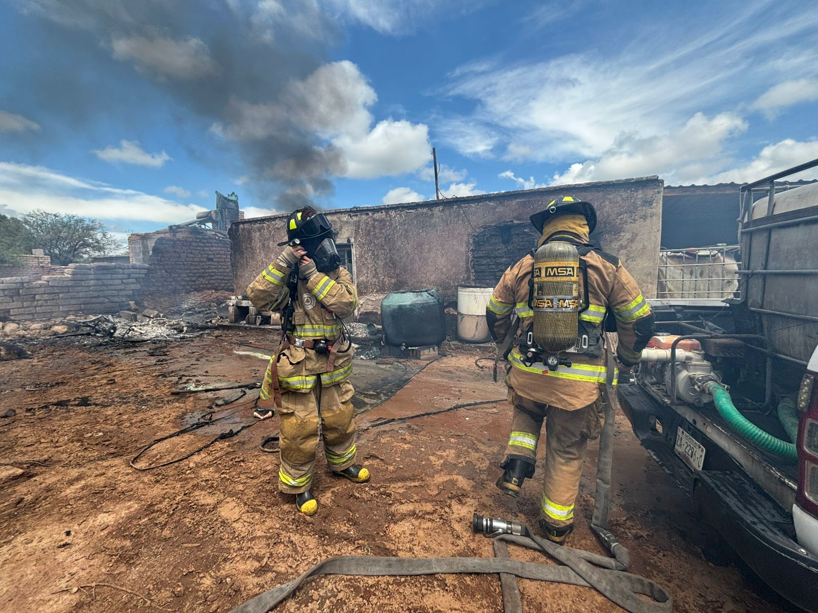 Informa PC de Guadalupe sobre la explosión en La Luz - NTR Zacatecas