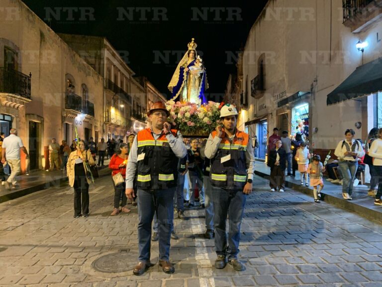 Mineros realizan peregrinación