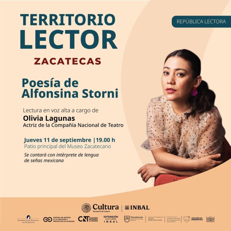 Mañana arranca Territorio Lector en Zacatecas