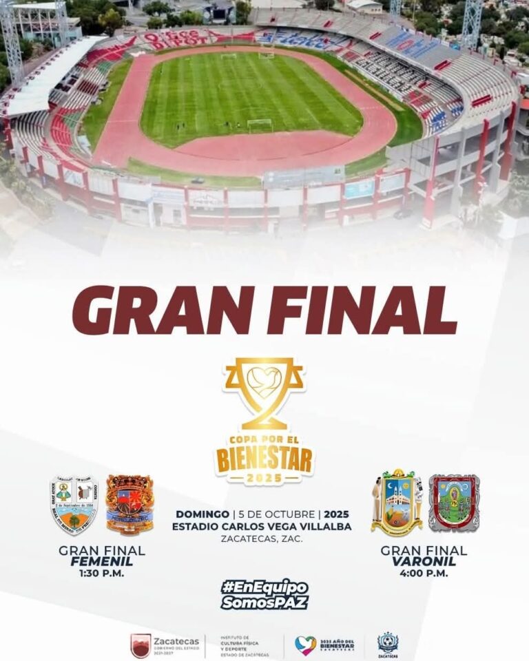 Todo listo para gran final de la Copa por el Bienestar
