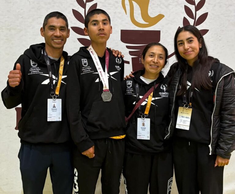 Llegan tres medallas más en la Paralimpiada Nacional