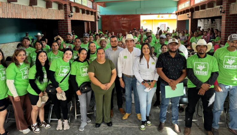 Recorre Partido Verde municipios zacatecanos