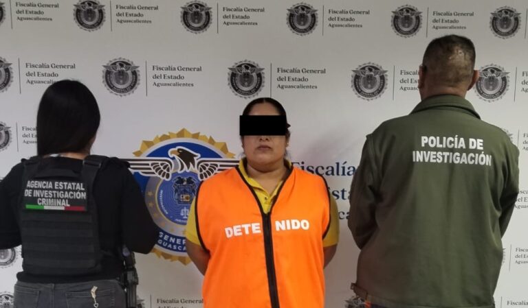 Detienen a Fabiola por el delito de lesiones dolosas
