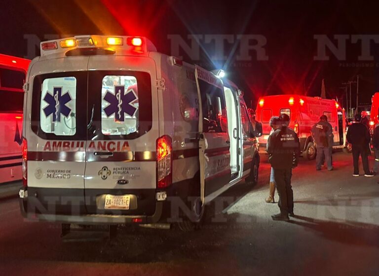 Noche accidentada en Jerez; choques dejan 2 lesionados