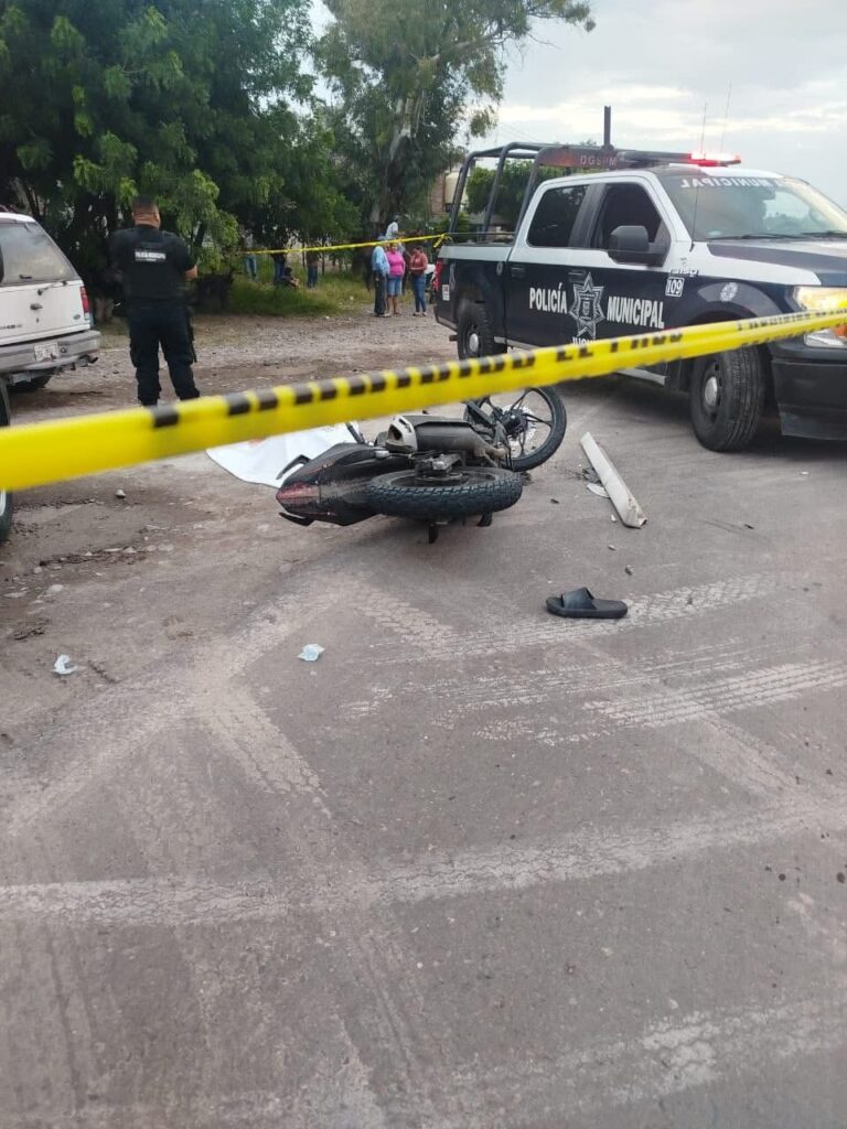 Motociclista pierde la vida en accidente