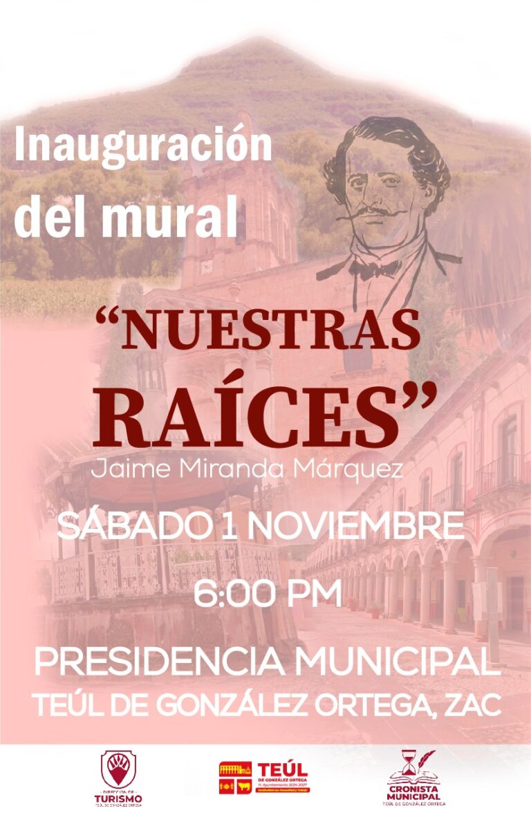 Develan mural “Nuestras Raíces”