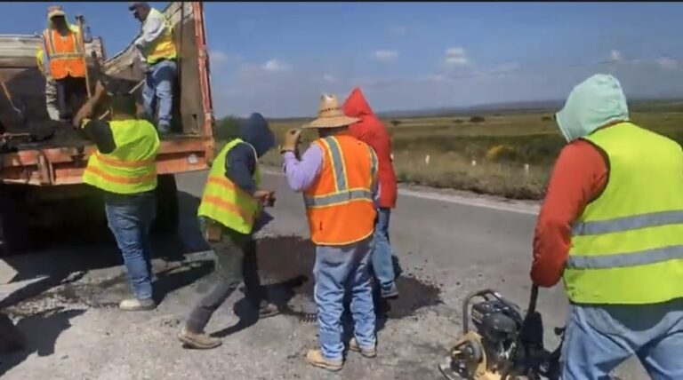 Pobladores bachean la 45