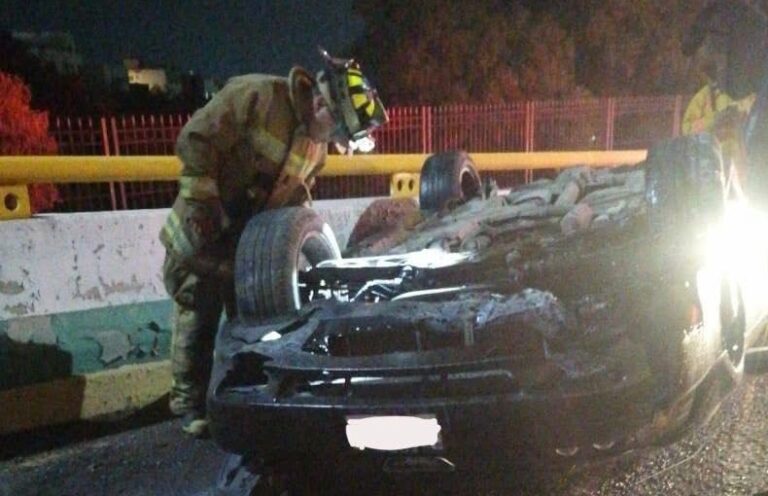 Registran dos accidentes automovilísticos en zona conurbada