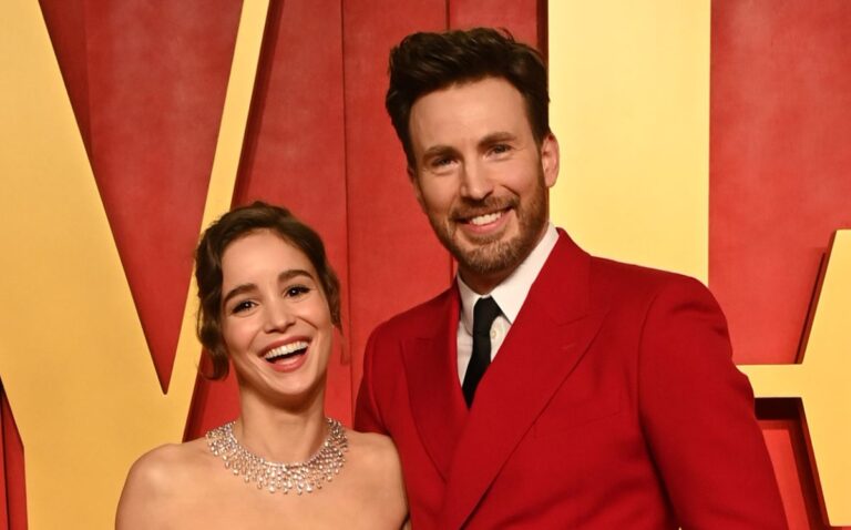 Da Chris Evans bienvenida a su primer bebé con Alba Baptista