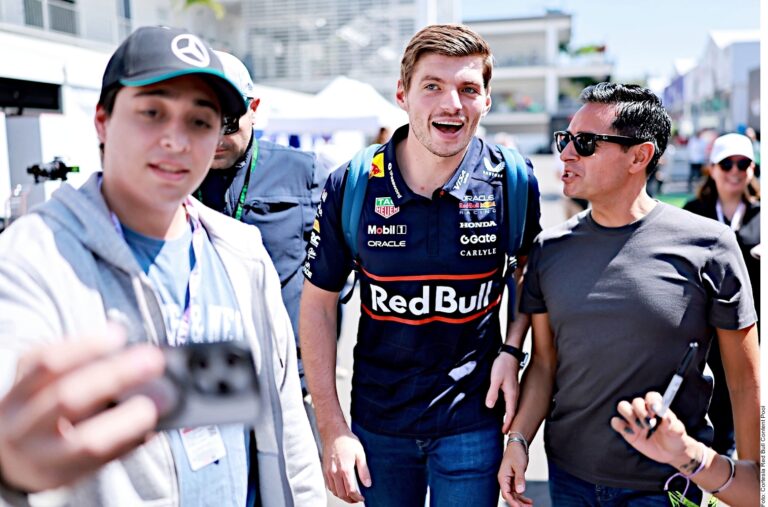 Max Verstappen, como pez en el agua en el GP de México