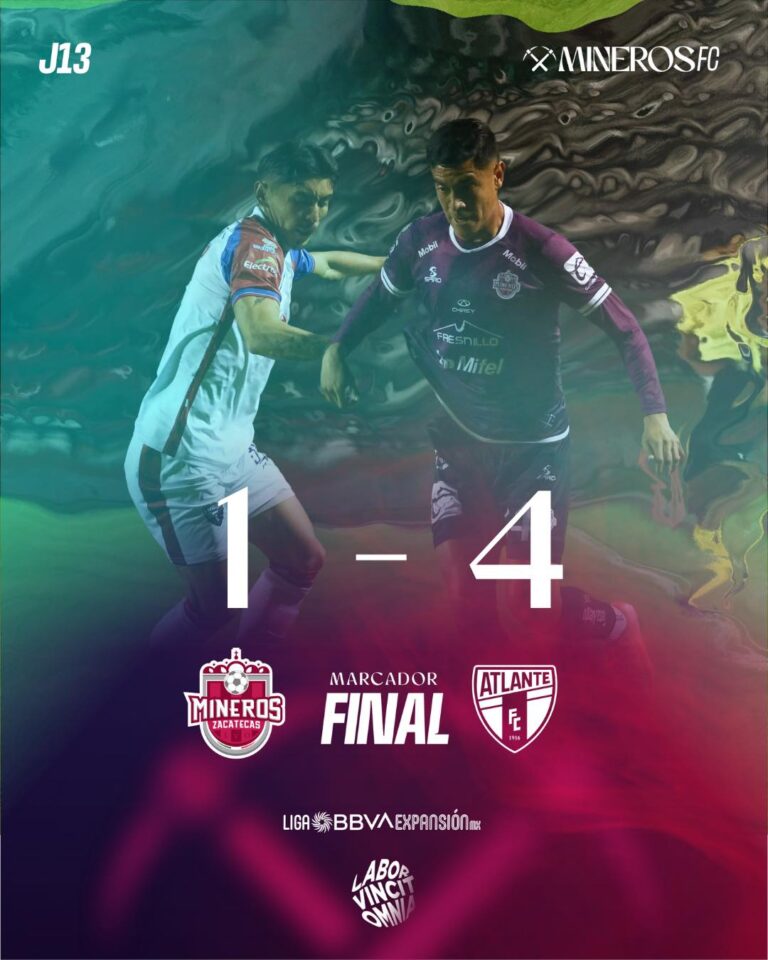 Mineros cae ante Atlante en casa