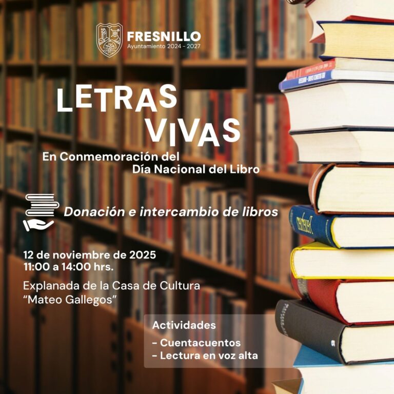 Invitan a fresnillenses a donar libros