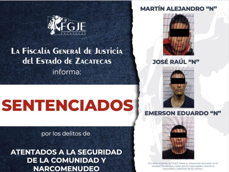 Los sentencian por atentados a la seguridad y narcomenudeo