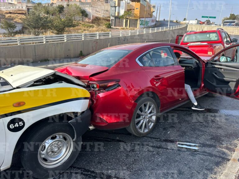 Accidentada mañana en bulevar Bicentenario