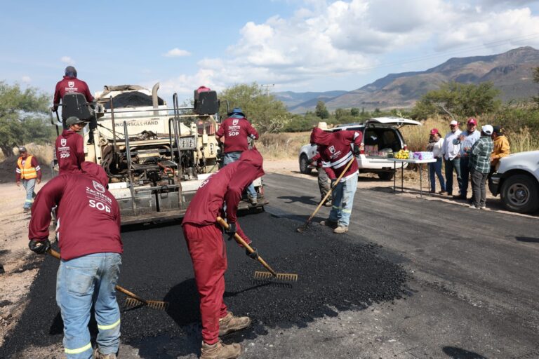 Invierten 8.7 mdp en rehabilitación carretera