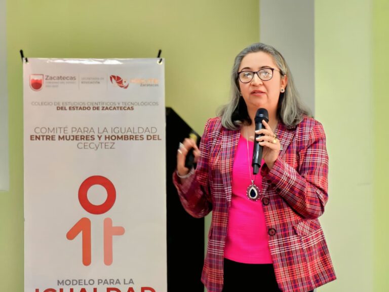 Promueve Cecytez la erradicación de la violencia
