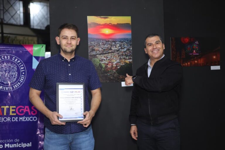 Lo premian por retratar la belleza capitalina