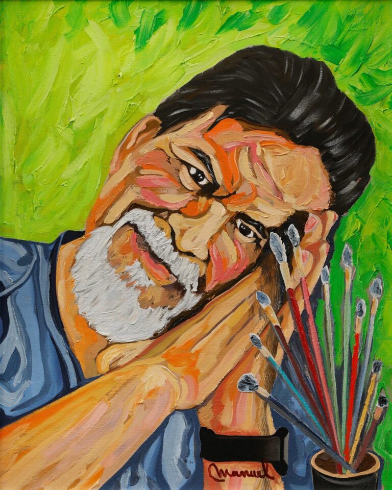 Pintor migrante regresa a Jerez
