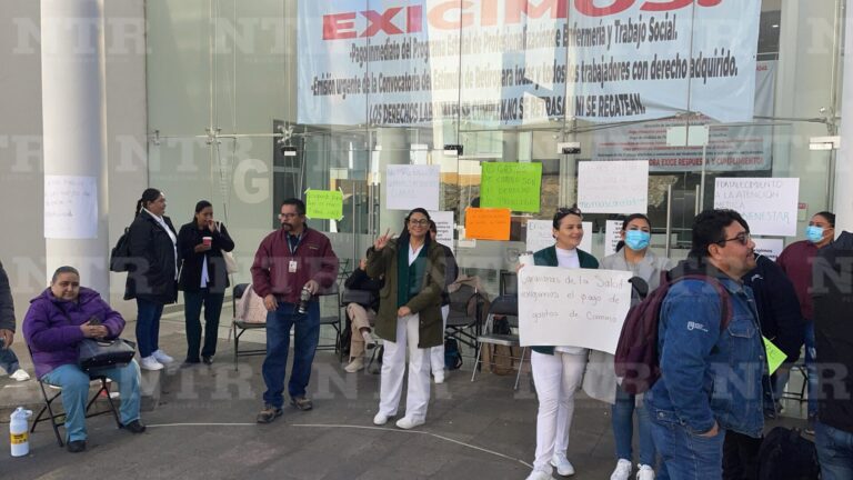 Protesta personal de Caravanas de la Salud