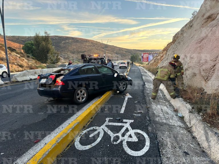 Mañana accidentada en Zacatecas