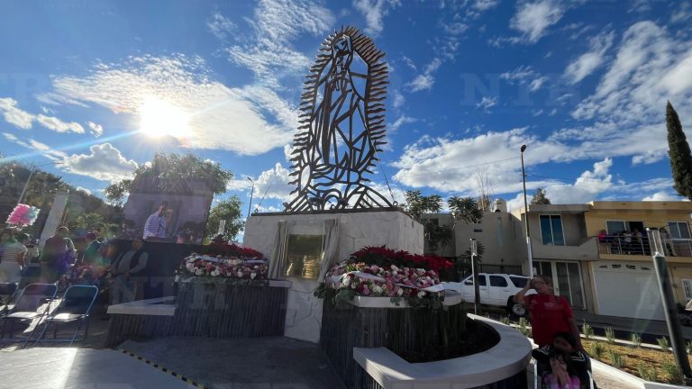 Inauguran Monumento a la Guadalupana