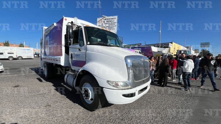 Integran 3 camiones al servicio de limpia