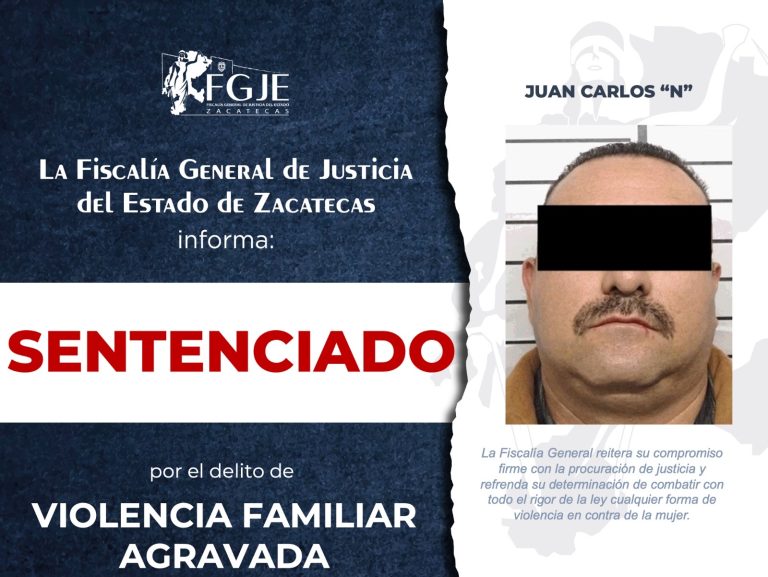 Sentencian a dos por violencia familiar